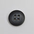 Button - Mottled Classic #3 ‘Liquorice Pastille’ - 15mm